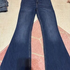 Hollister Dark Blue Flare Jeans